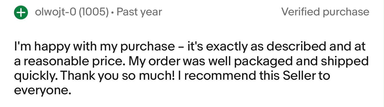 Review 5 - Valencia Accessories